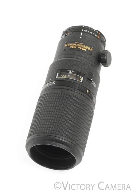 Nikon ED AF Micro Nikkor 200mm f4 D Telephoto Prime Lens