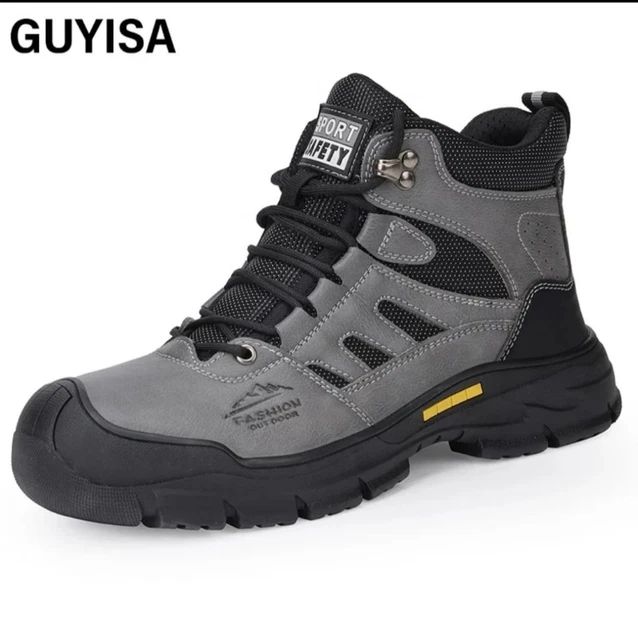 MENS SAFETY SHOES Work Boots Steel Toe Cap UK Size 9 £29.99 - PicClick UK