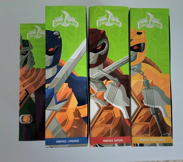 Hasbro - Power Rangers X Teenage Mutant Ninja Turtles Lightning Collection - Lot 3