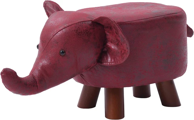 Sgabello per animali IBUYKE, ottomano imbottito, creativo e carino sgabello poggiapiedi