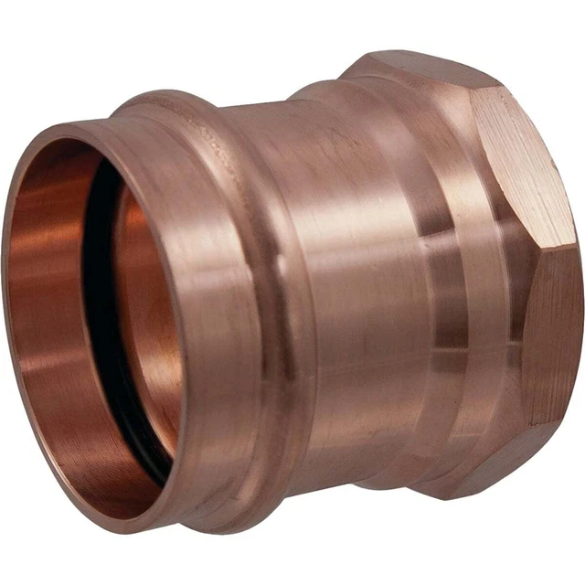 3/4 In. Press x 3/4 In. Female Copper Adapter 9024950PCU  9024950PCU 3/4 In.