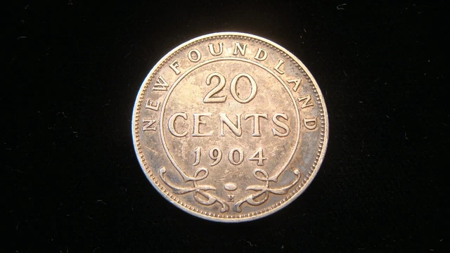 Canada. Newfoundland. 20 Cents 1904 H.