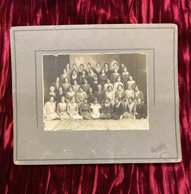 Vintage Photograph Lyric Swimming Club 1930