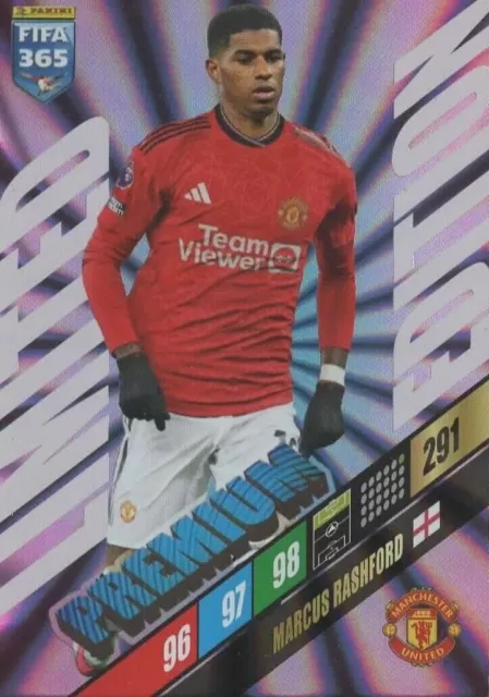 Panini FIFA 365 Adrenalyn XL 2024 LIMITED EDITION PREMIUM MARCUS RASHFORD