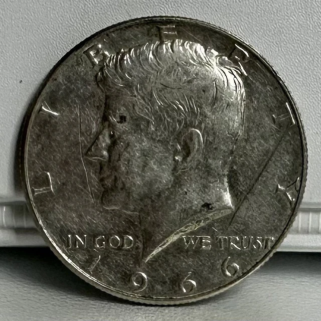 1966 Kennedy Half $ Dollar 50c United States Coin Rare Collectible Currency RARE