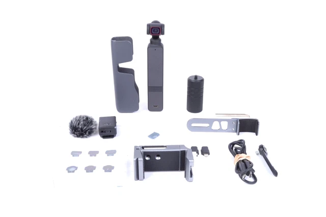 DJI POCKET 2 4K HDR 64MP CMOS Sensor 3-Axis Osmo Gimbal Creator Kit #
