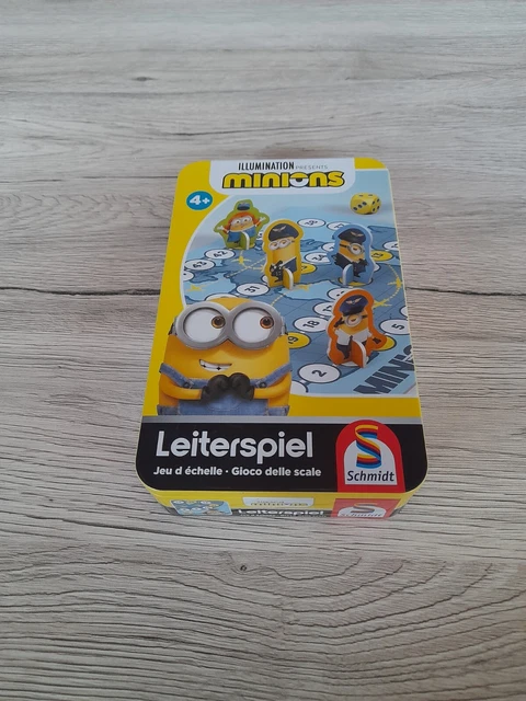 Schmidt Spiel Minions Leiterspiel Blechdose