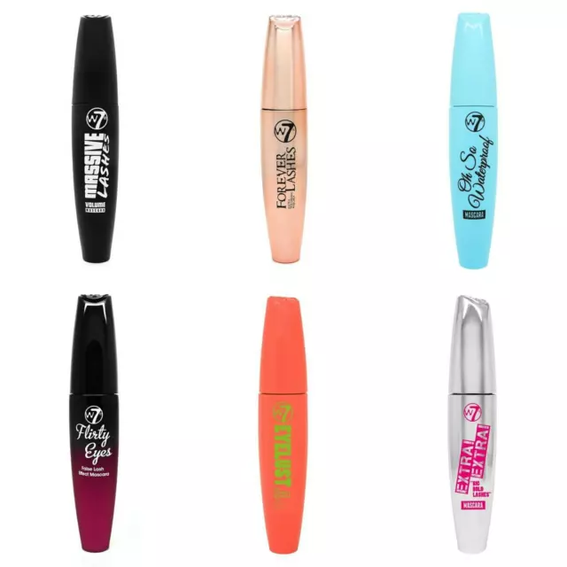 W7 Mascara (Black) **Choose Your Type**