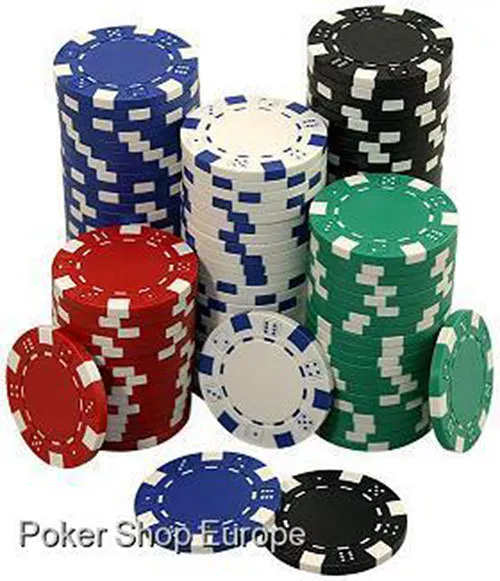 Dice Poker Chips | 1000 Chip Job Lot | Overstock Clearance | UK Stock