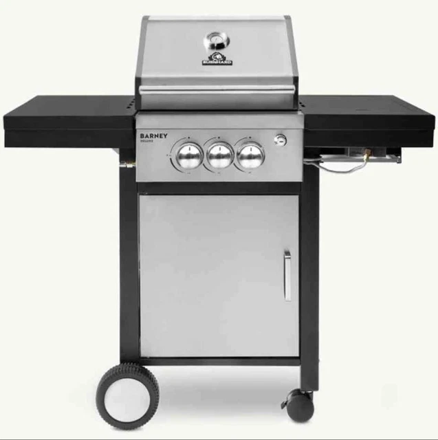 Burnhard Gasgrill Barney Deluxe m. 900°C Infrarot-Keramikbrenner OVP unbenutzt