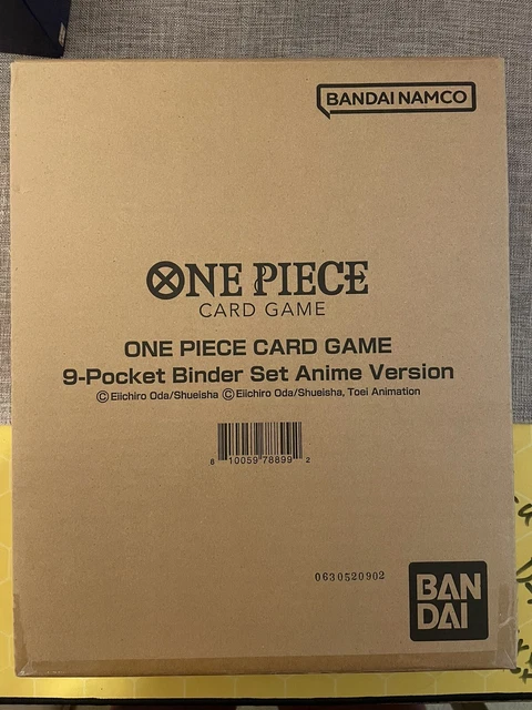ONE PIECE TCG card game Official Card Binder - Brand new - Factory