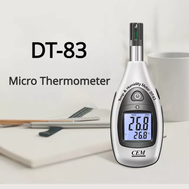 DT-83 Industrial Portable Digital Micro Thermometer/Hygrometer