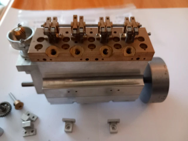 TINY IN LINE 4 Cylinder model engine project £208.72 - PicClick UK