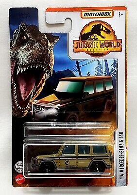 matchbox jurassic world mercedes benz