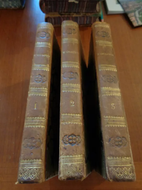 WOODSTOCK, or the Cavalier 3/3 volumes - Sir Walter Scott - chez Galignani 1826