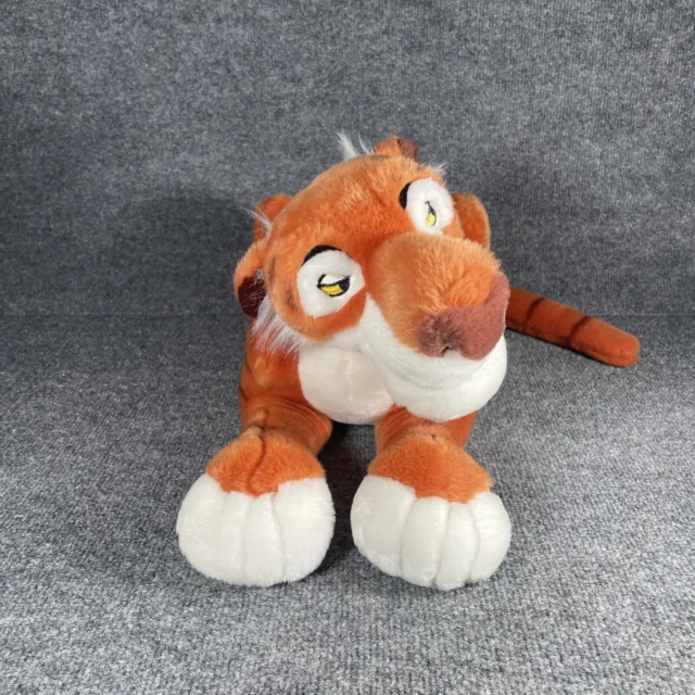 Large Disney Store 18" Shere Khan Tiger Jungle Book Plush Laying Down Vintage