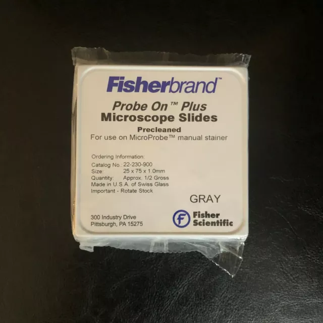 Fisherbrand Superfrost Plus Microscope Slides - #22-230-900