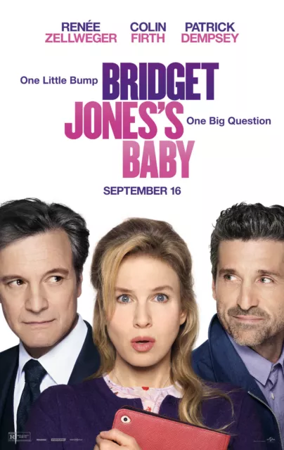 Bridget Jones's Baby Movie Poster Film A4 A3 Art Print Cinema