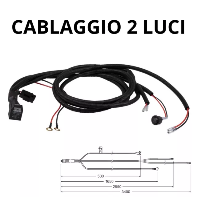 Cablaggio Completo Barre E Faretti Led Universale Osram Installazione Facile