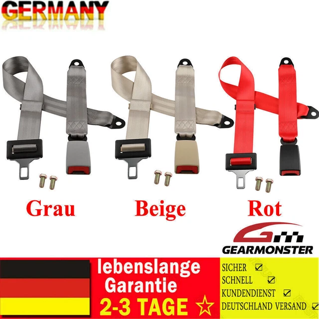 Original Sicherheitsgurt E24 Beckengurt 2 Punkt Statik Stapler - Foto 8