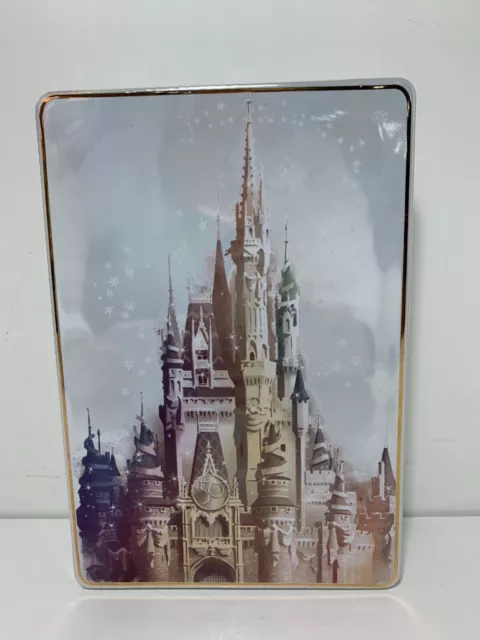 Disney World 50th Anniversary Ceramic Lustre Commemorative Trinket Box