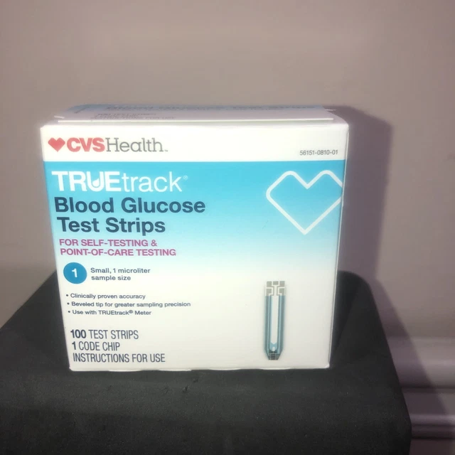 CVS TRUE track blood glucose test strips 100 test strips September 24