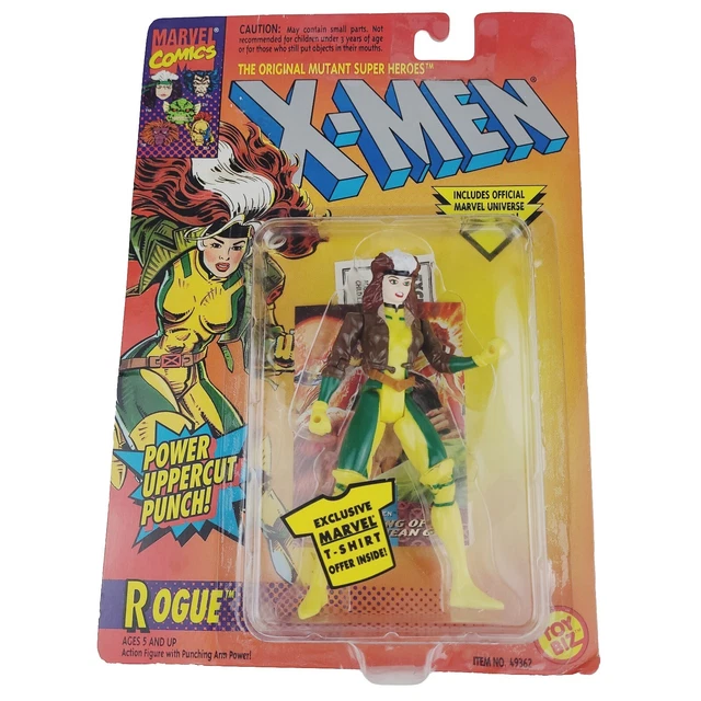Marvel Legends Comics The Uncanny X-Men ROGUE Vintage Action Figure Toy Biz 1994