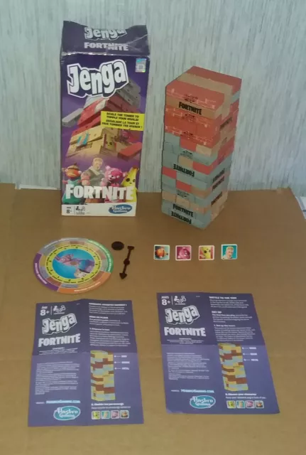 JENGA : FORTNITE EDITION (Hasbro, 2019) Boxed & complete