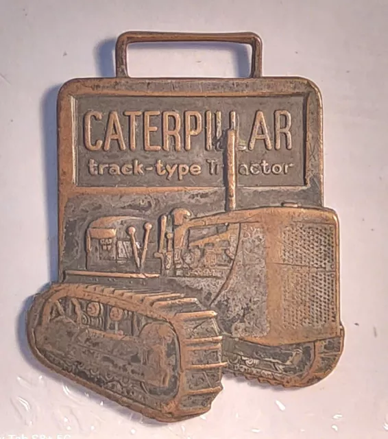 Vintage Caterpillar Watch Fob | Cleveland Bros Equip. Co. | Harrisburg, PA. #-19