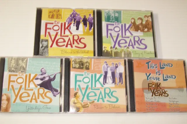 This Land is Your Land: The Folk Years (10 CD Set, 2002 Time Life) 10 CD's ONLY