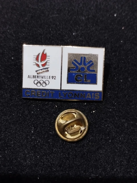 Pin's Credit Lyonnais JO Albertville 1992 – Édition Limitée Signée COJO