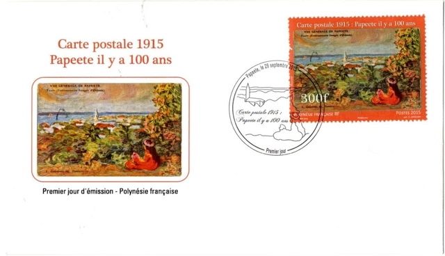 Enveloppe 1er Jour Polynésie – Exposition Internationale PHILATEC, Timbre, Parfait état