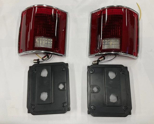1973 1987 Chevy Gmc C10 Truck Blazer Sub LED Tail lights set
