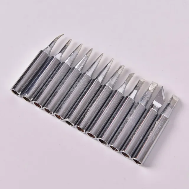 12pcs Soldering Iron Tips 900M-T For Hakko 936/937/928 Soldering Station T SW.7H