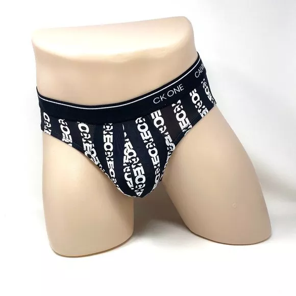 Men's Calvin Klein 3-Pack Cotton Stretch Hip Briefs CK Underwear (Blue -  Navy)