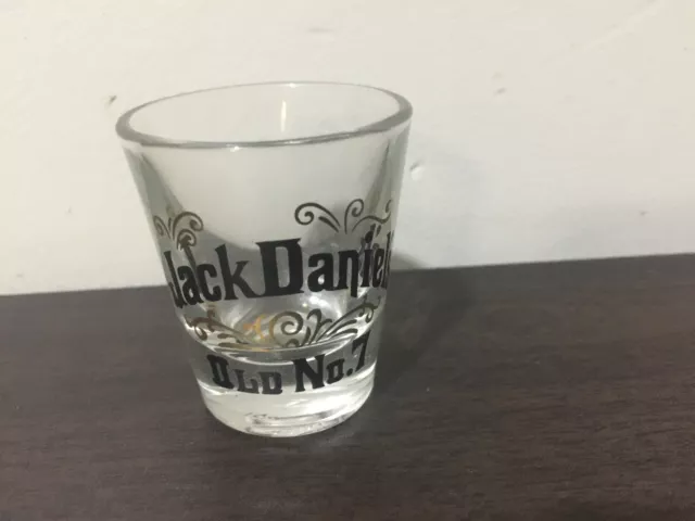 jack daniels old no7 shot glass alcohol vessel