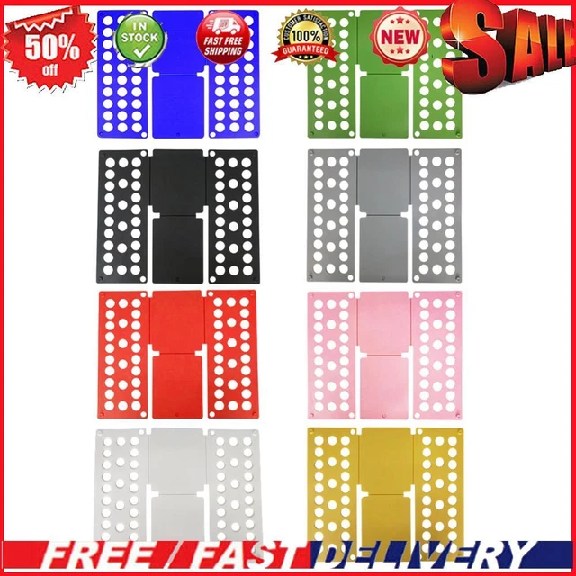 Abbigliamento Tavola Pieghevole Colore Regolabile Supporto Indumento Plastica Armadio Deposito