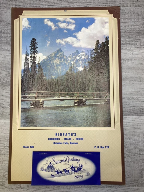 1940-59, Calendars, Paper, Collectibles - PicClick