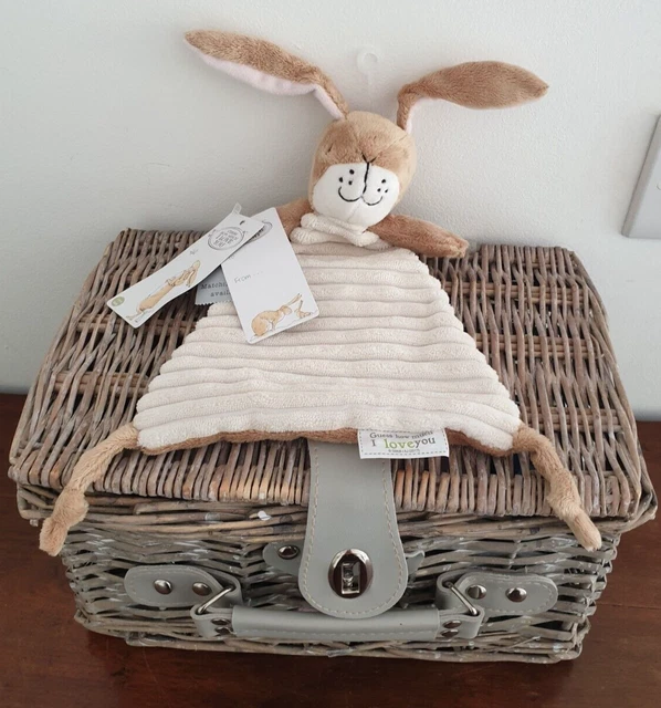 GUESS HOW MUCH I Love You Bunny Rabbit Comfort Blanket Rainbow