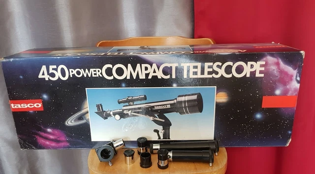 TASCO 450 POWER Compact Telescope 60 mm lense with carrying case