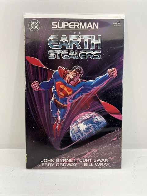 1988 Superman: The Earth Stealers Stand Alone Issue DC Comics