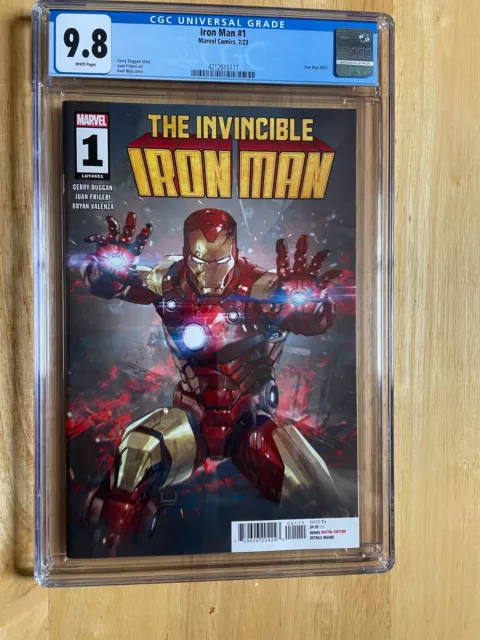 Invincible Iron Man #1 - Cgc 9.8! Kael Ngu Cover!