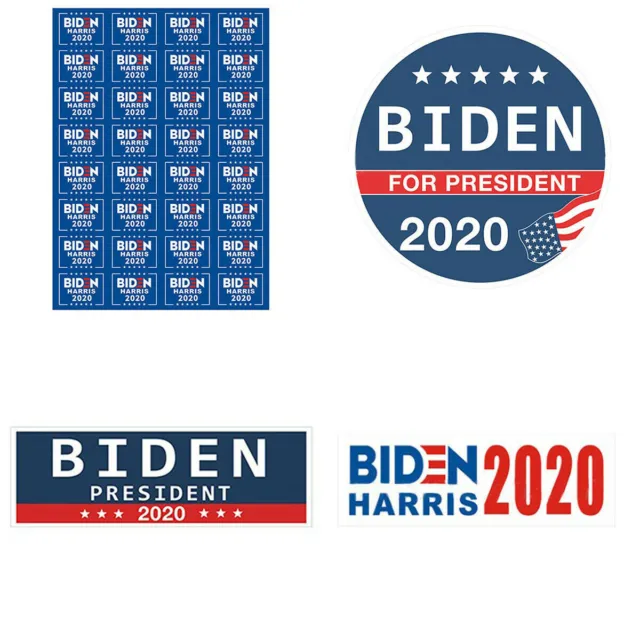 5pcs US Presidential Election Biden Harris Stickers Self Adhesive Body Stickers