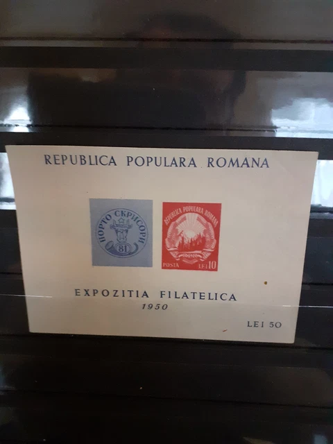 Briefmarken aus Rumänien.Mi.nr.Block 39,postfrisch.