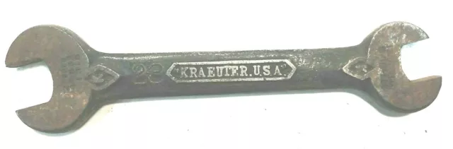 Vintage Kraeuter Open-end Wrench #23