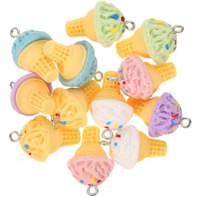 12pcs decoden charms flatback charms decked accessories fake candy Resin Craft D