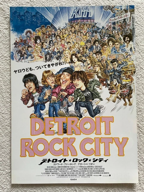 Detroit Rock City 2000 Movie Flyer Japanese Chirashi Edward Furlong