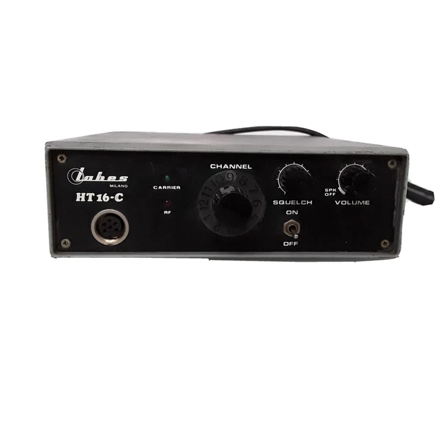 Radio Labes HT 16 C con microfono  staffa e altoparlante esterno