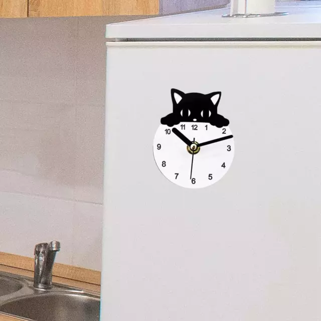 Horloge réfrigérateur à aimant (8 cm)