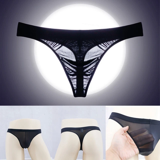 SISSY HERREN SEXY Spitze Tanga G-String Bikini Slip Produktbild-Vorschau 3